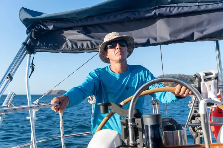 Captain Gene Sailing Guanacaste on Seneca